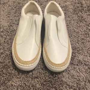 White Steve Madden shoes